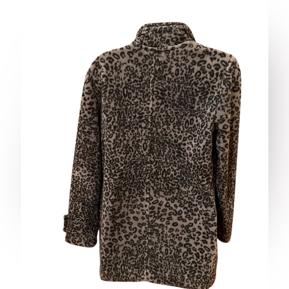 Valerie Bertinelli Ladies Gray And Black Animal Print Jacket - Picture 5 of 13